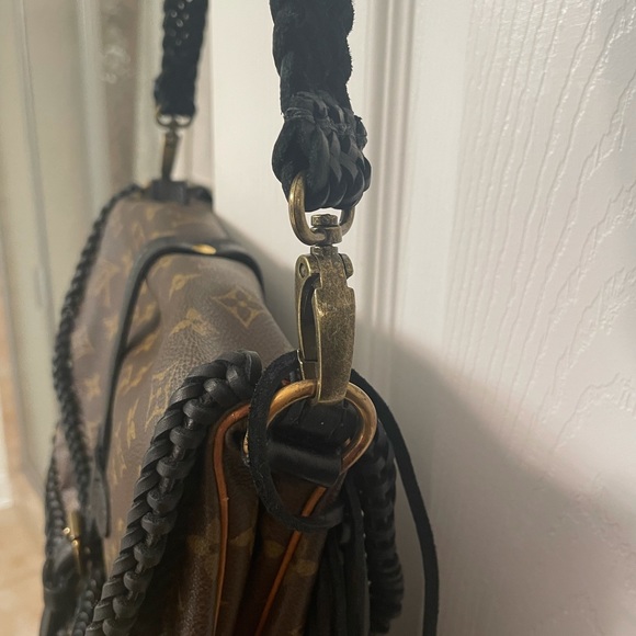 vintage boho satchel crossbody - Picture 7 of 16